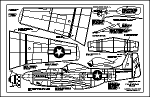 P-51D  No-Cal Full Size Plan