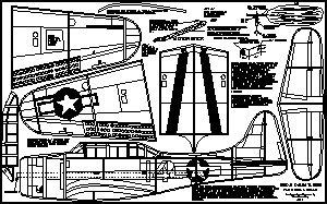 SBD-5 No-Cal Full Size Plan